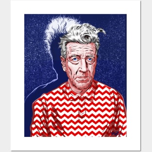 David Lynch - An illustration by Paul Cemmick Posters and Art